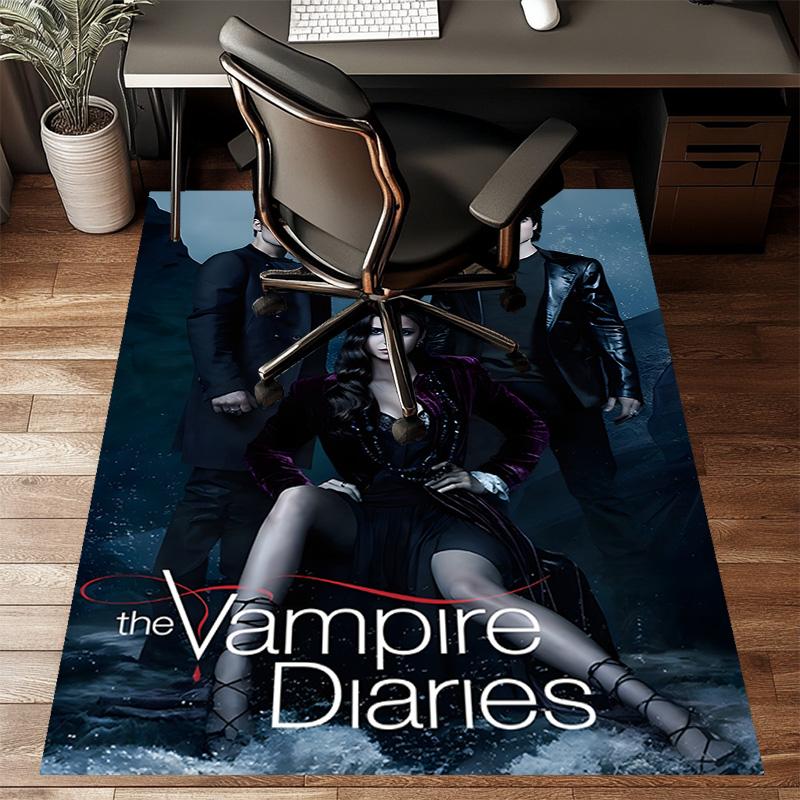 1pc The Vampire Diaries4 Design Printed Area Rug Carpet for Bedroom Living Room Home Decor Rugs Mat Non Slip Mat Rug for Bedside
