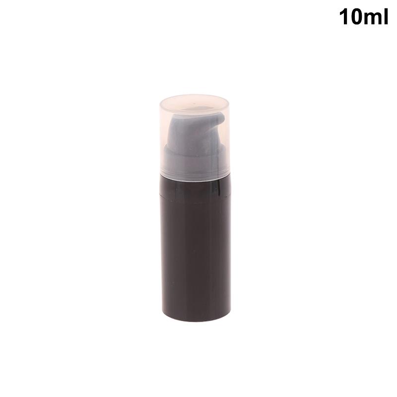 Многоразовые флаконы для лосьона с безвоздушным насосом, вакуумный контейнер для туалетных принадлежностей, пустой пластиковый косметический флакон 5 мл, 10 мл, 15 мл