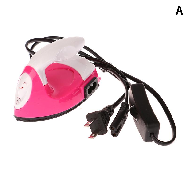 Мини-утюг для рукоделия, электрический утюг, портативный, удобный, тепловой пресс, сделай сам, небольшой утюг для глажки одежды, стиральная техника, вилка для ЕС/США/Великобритании
