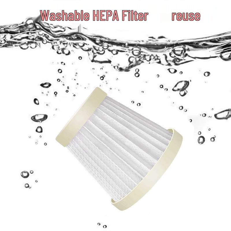 Универсальный HEPA-фильтр для пылесоса Mi Xiaobai: Моющийся фильтрующий элемент и сетчатый аксессуар.