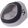 VidaXL Cat Bed Grey and Black L