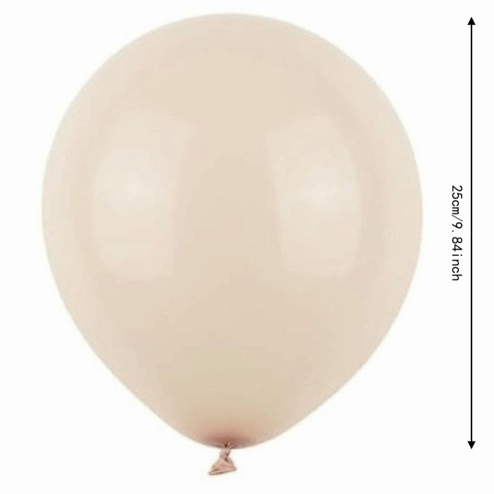 60Pcs 10 Inch Latex Balloons Lightweight Birthday Party Supplies Balloon Set Wedding Decor