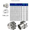 1/2PCS Z11 Carbon Steel Shaft Locking Assembly 6mm /8mm/40mm Keyless Bushing Connection Tension Shaft TLK110/ RCK80/ STK110