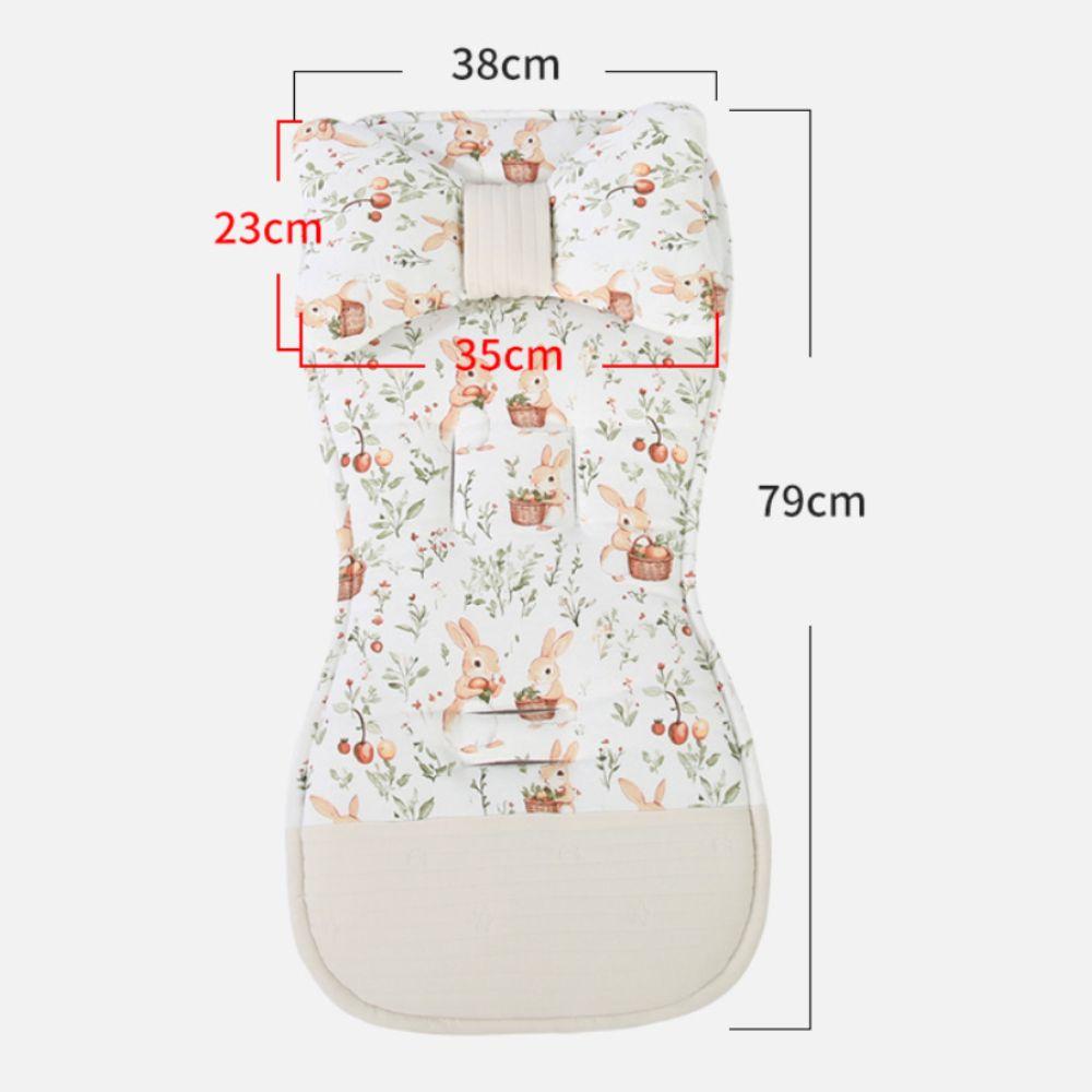 Comfortable Stroller Seat Pad Soft Baby Seat Cushion Cute Baby Stroller Cushion Infant Comfort