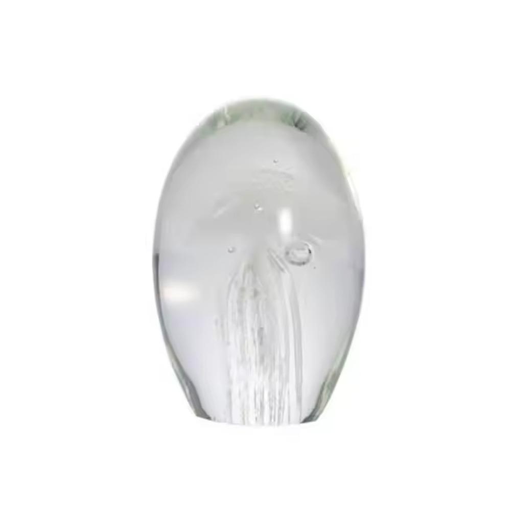 Mini Crystal Jellyfish Figurines Glass Craft Desktop Jellyfish Ornament  Table Decoration