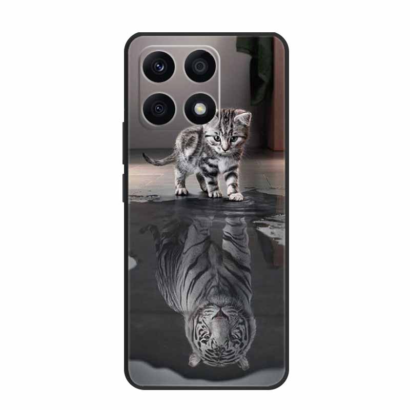 Чехол для Xiaomi 14T Pro 14 T Pro Чехол для телефона Лев Волк Черный Силиконовый Мягкая Задняя Крышка Чехлы Для Xiaomi 14T Pro Чехол 14TPro Funda