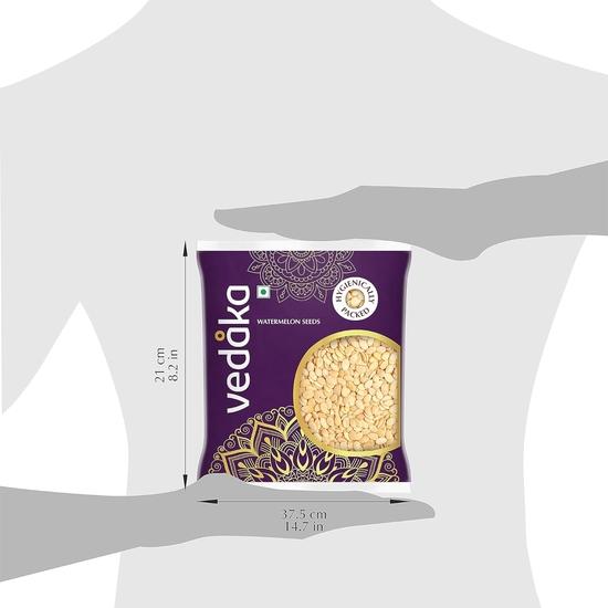 Vedaka Raw Watermelon Seeds - 500g | Tarbuj Beej | Seeds for Snacking | Gluten-Free