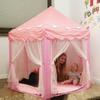 Large Princess Castle Children Indoor Play Tent Portable Tulle Garden Folding Play Tent Playhouse