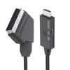 Портативный адаптер-конвертер SCART в HDTV для мгновенного преобразования сигнала в высокое разрешение. Установка драйверов не требуется.