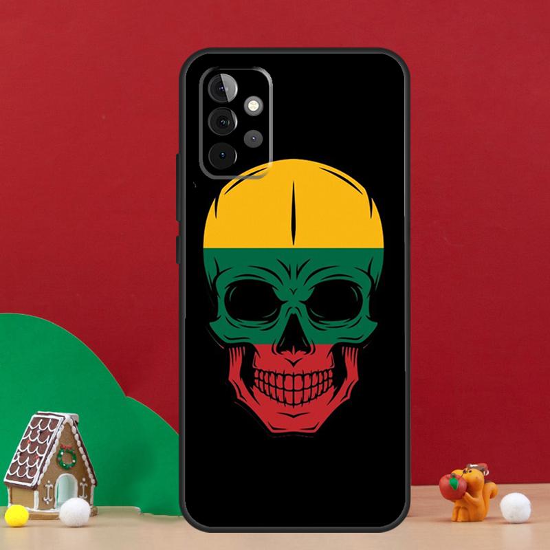 Fashion Lithuania Flag Case For Samsung Galaxy A55 A52 A32 A12 A33 A06 A16 A26 A36 A56 A15 A53 A13 A34 A54 A14 A17