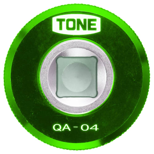 TONE Quick Adapter L-QA-04G, 1/2" (12.7mm) Drive, Green