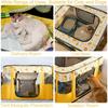 Подушка для лежака для котят Кошачий домик Милая кошачья кроватка Корзина Уютная палатка Складная палатка для щенков и котят в родильном зале Кошачий домик