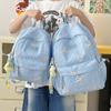 Niche High Value Japanese Versatile Girl Schoolbag Large Capacity Junior High School College Students Backpack