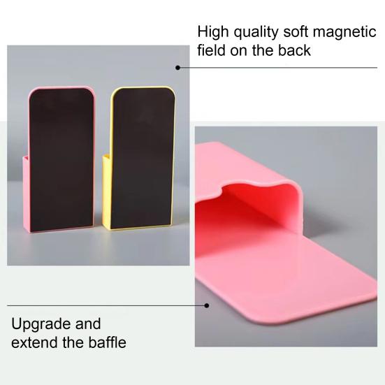 Магнитный держатель для ручек большой емкости для карандашей маркеров многофункциональный стеллаж для хранения на холодильнике офис
