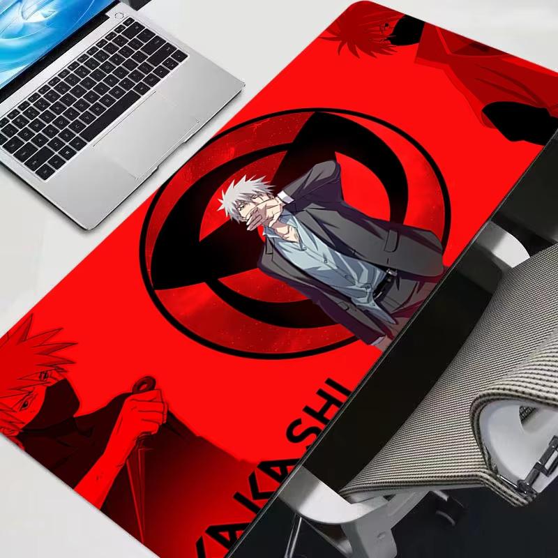 Uchiha Itachi Madara Uzumaki Mouse Pad XL Lockedge Gaming Accessories Computer Gamer Keyboard Mouse Mat N-Naruto Desk Mousepad