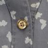 Tory Burch Шелковый комбинезон с ручкой Длинный рукав Рубашка без цвета 2 Серый Женский Б/у