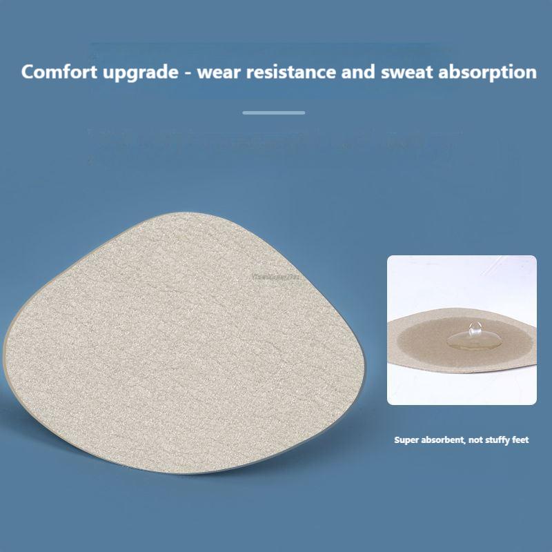 Стельки № 8. Субсидия на ремонт пятки. Липкая обувь. Наклейка с отверстием в сапожнике. Задние кроссовки с противоизносной подкладкой.