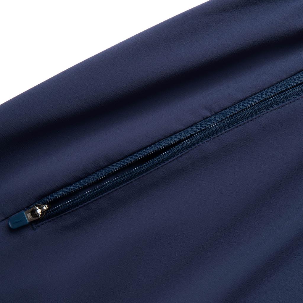 Li Ning Sports Lifestyle Series Casual Simple Solid Color Lace-Up Knitted Sports Pants Men Pants Deep-Navy AYKV371-2