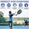 Подарочный набор с сотовым сердечником для ракетки Pickleball с поверхностью из углеродного волокна для использования в помещении и на открытом воздухе