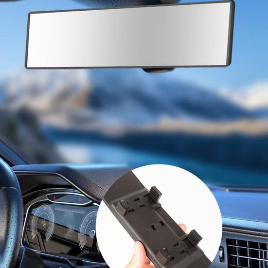 Car Rear View Interior Clear Convex Mirror Highly Panoramic Wide Angle No Blind