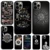 Сверхъестественное Арт Чехол для Телефона Для iPhone 17 Air 15 Pro MAX 16 Plus 14 11 12 13 Coque