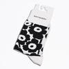 Женские носки Marimekko KIRMAILLA Unikko, Черно-белые, 91498 091498 190 3436, Скандинавский дизайн [Параллельный импорт]