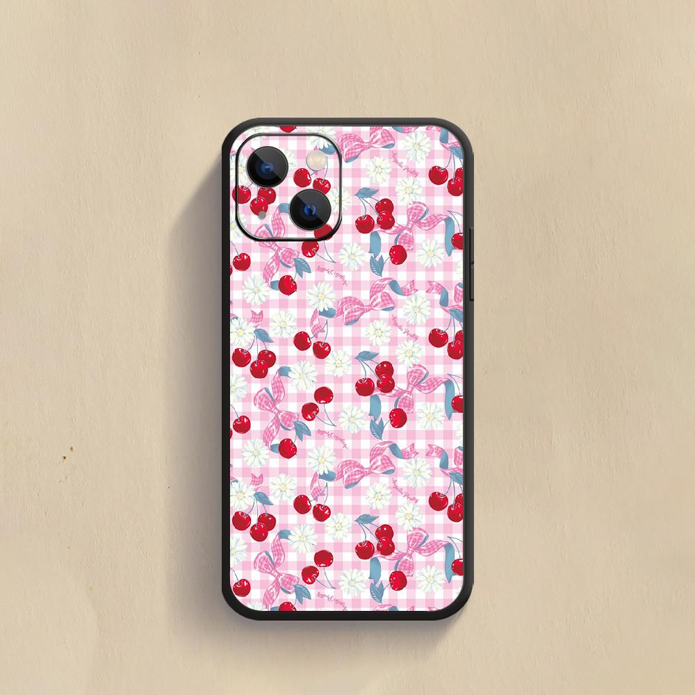 Чехол для телефона «Сладкая красная вишня и фрукты» для iPhone Samsung Galaxy Redmi Xiaomi Oppo OnePlus Note SA 7 8 9 10 11 12 13 14 20 21 22 23 53 54 Pro Max Ultra