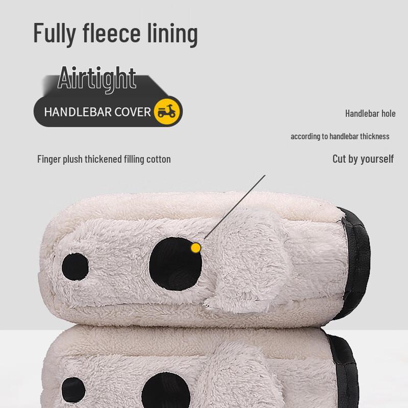 Зимние водонепроницаемые варежки на руль для электромобилей