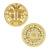 Twelve Constellation Commemorative Coins Gift Box Metal Craft Gift Box Badge