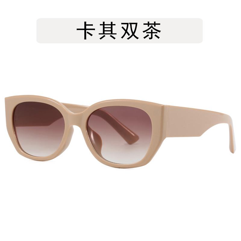 Солнцезащитные очки формы «кошачий глаз» женские, корейская мода, антибликовые, мужские очки для рыбалки и вождения, женские