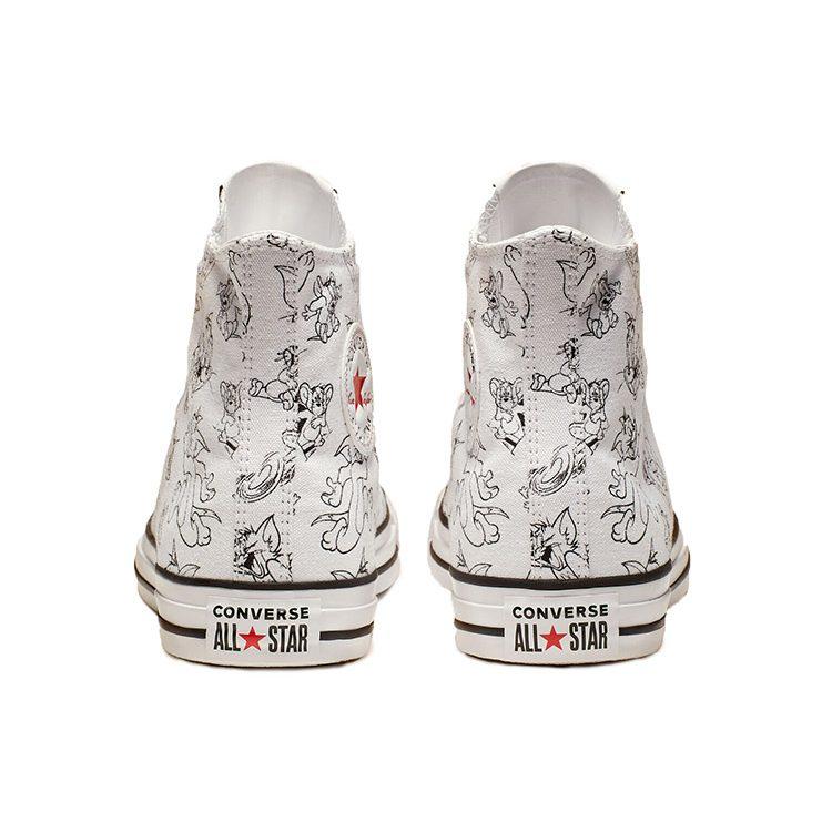 Кеды Chuck Taylor All Star Том и Джерри x Chuck Taylor All Star Converse Высокие 'Белый' 165736C