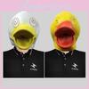 Adorable Large Beaked Yellow Duck Head Mask For Fun Halloween Party Decorations