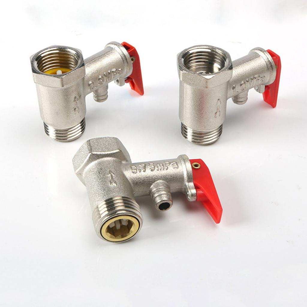 Electric Water Heater Pressure Relief Valves Copper Safety Valves Pressure Reducing Valves for Electric Water Heater System