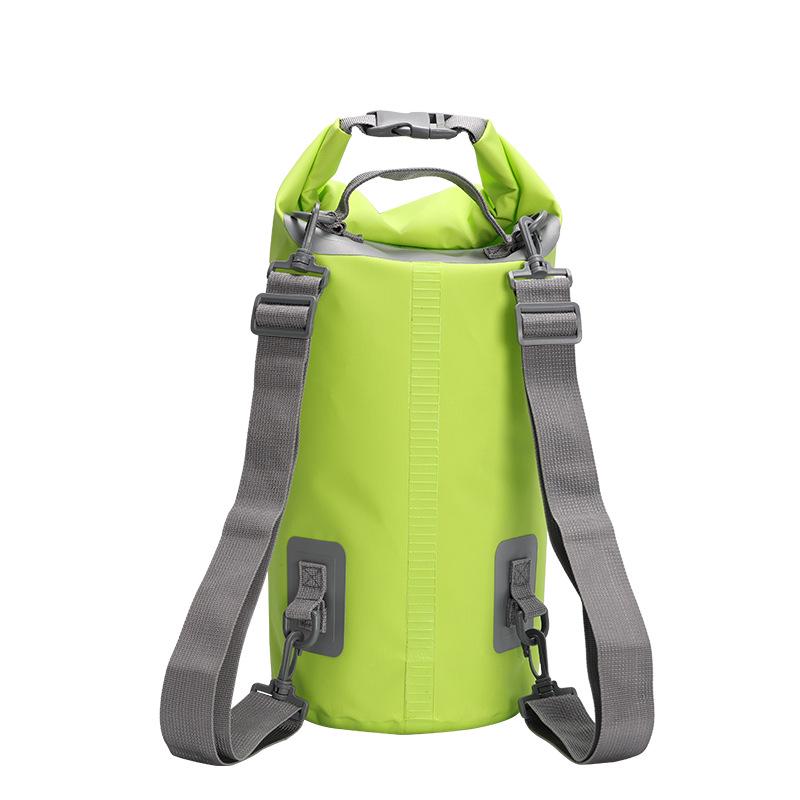 Camouflage PVC Waterproof Backpack for Swimming, Beach, and Drifting