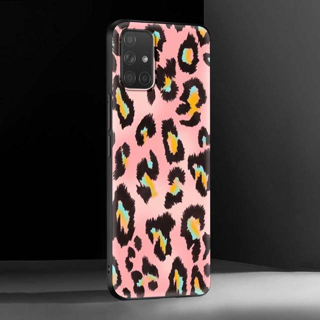 Чехол с тигровым леопардовым принтом и пантерой для Samsung A72 A91 A52 A51 A71 A42 5g A12 A02s A01 A32 A01 A11 A21 A21s A31 A41