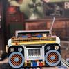 554PCS Color Radio Model Building Blocks Retro Small Home Appliances Assembly Bricks Kids DIY Toys Gifts Desktop Decoration