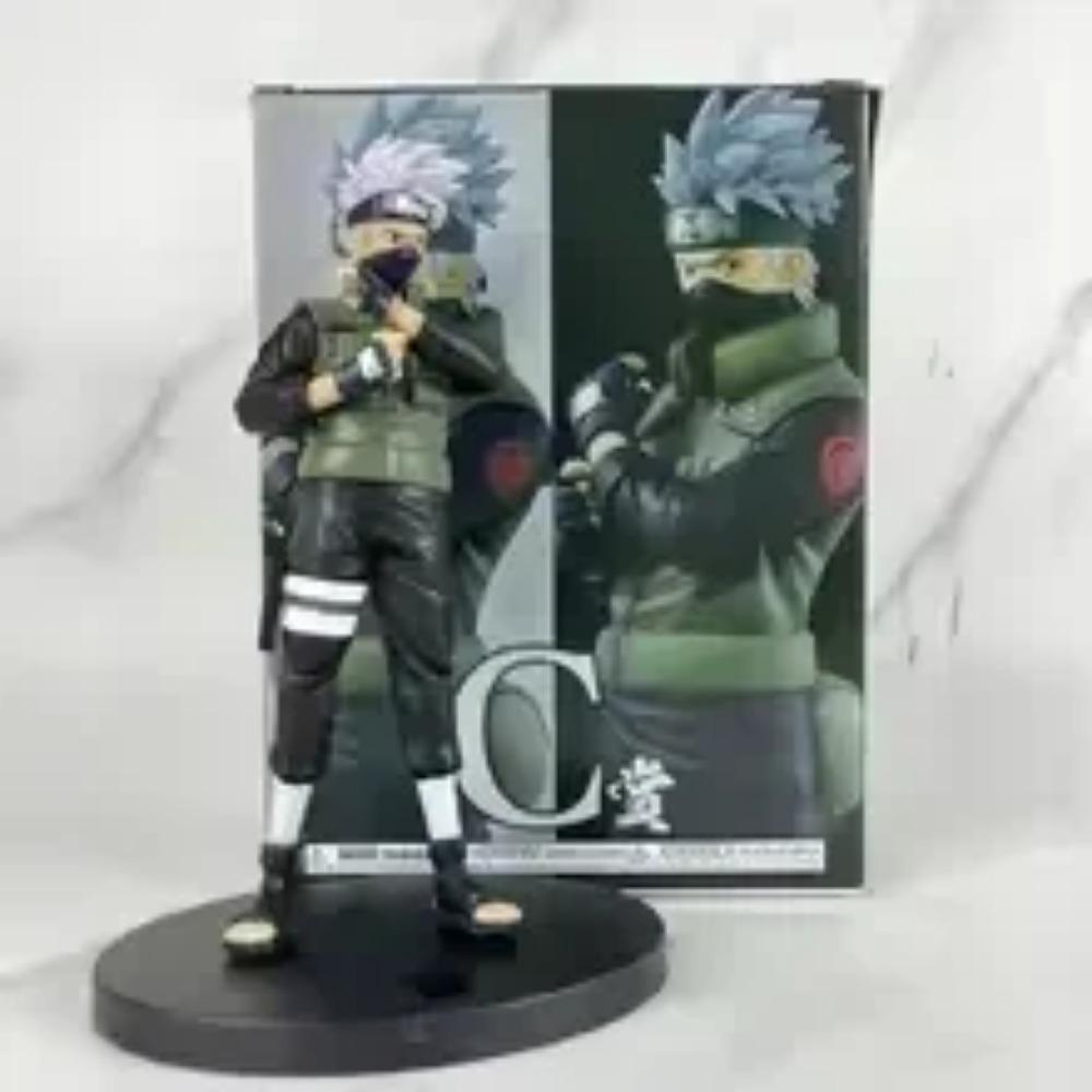 Набор экшн-фигурок Bandai 20 см Naruto Shippuden - Учиха Саске Хатаке Какаши Намикадзе Минато Аниме Коллекционная модель Игрушки Подарки