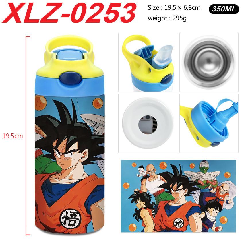 Аниме Мультфильм Dragon Ball С принтом Вакуумная термокружка из нержавеющей стали для воды