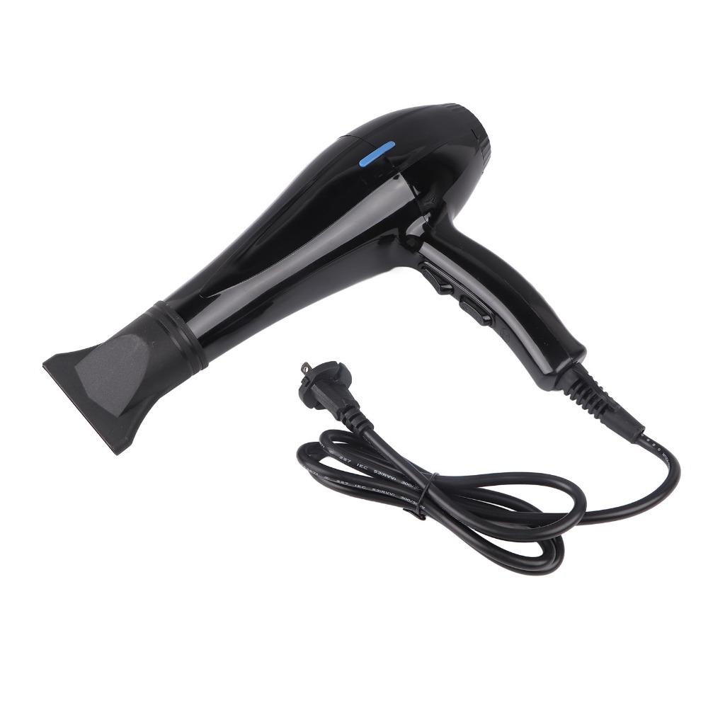 Black Color Negative Ionic Hair Dryer Professional Quick Drying Hair Dryer Home Use