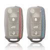 Силиконовый чехол для дистанционного ключа автомобиля для VW Volkswagen Touran Caravelle Polo Golf 6 Passat B5 для Skoda Fabia Octavia аксессуары