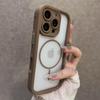 Роскошный матовый прозрачный чехол Magsafe для iPhone 17 16 15 14 Plus 13 12 Pro Max 11 17Air, магнитный противоударный бампер