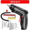 4.8v 180rpm 700mah 3nm Battery Electric Screwdriver Cordless Drill And Cordless Screwdriver Wireless Rechargeable Screwdriver