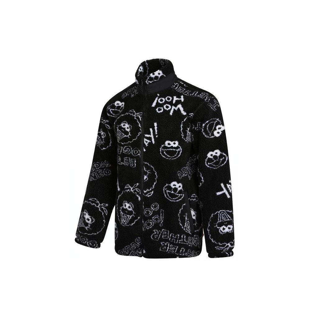 Adidas Neo x SESAME STREET Jacket Unisex Black HD7299