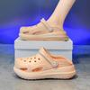 New Hole Shoes Women's Sandals Home Platform Outer Slippers Casual Beach Shoes Women's Bag Head Cool Slippers