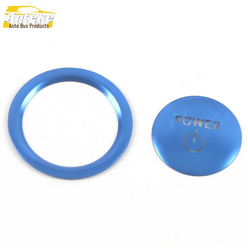 Наклейка на кнопку запуска одной кнопкой Camry 18-й модели для модификации гибридного зажигания