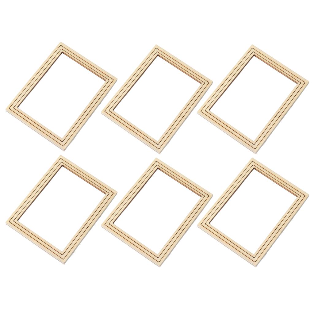 10 шт. фоторамка миниатюрная модель DIY производство изысканный внешний вид рамки для фотографий