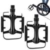 Flat Pedals 2 Pack Road Bike Pedals Non-Slip 9/16 Inch Foot Pegs BMX Cleats Cycling Accessories For Mountain Road Touring Bikes