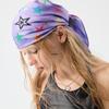 Zheng Baiwan Starry Sky Silk Scarf: Fashionable Women's Square Scarf & Bandana for Festivals
