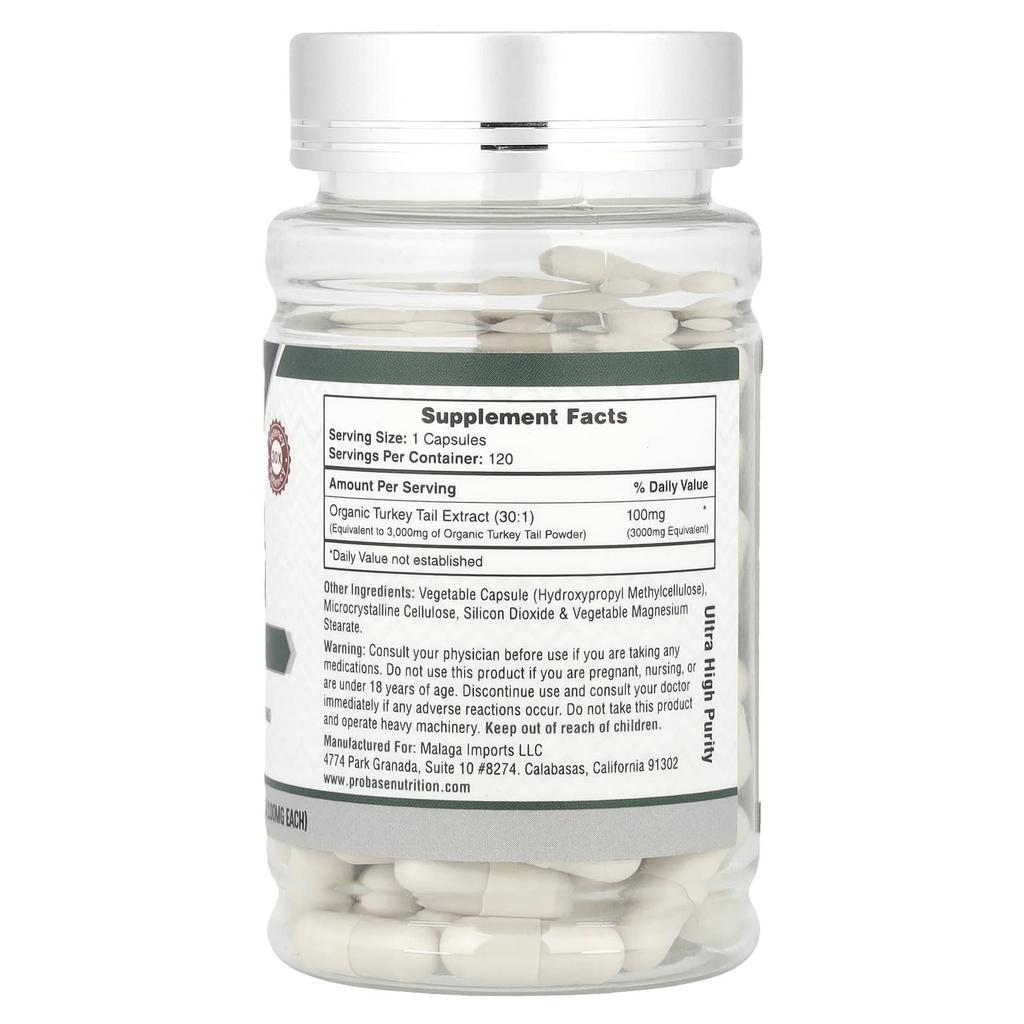 Cloud Mushroom, 100Mg, 120 Capsules