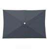 UV Protection Patio Umbrella Waterproof Cantilever Parasol Block Dust Replacement Canopy  Deck